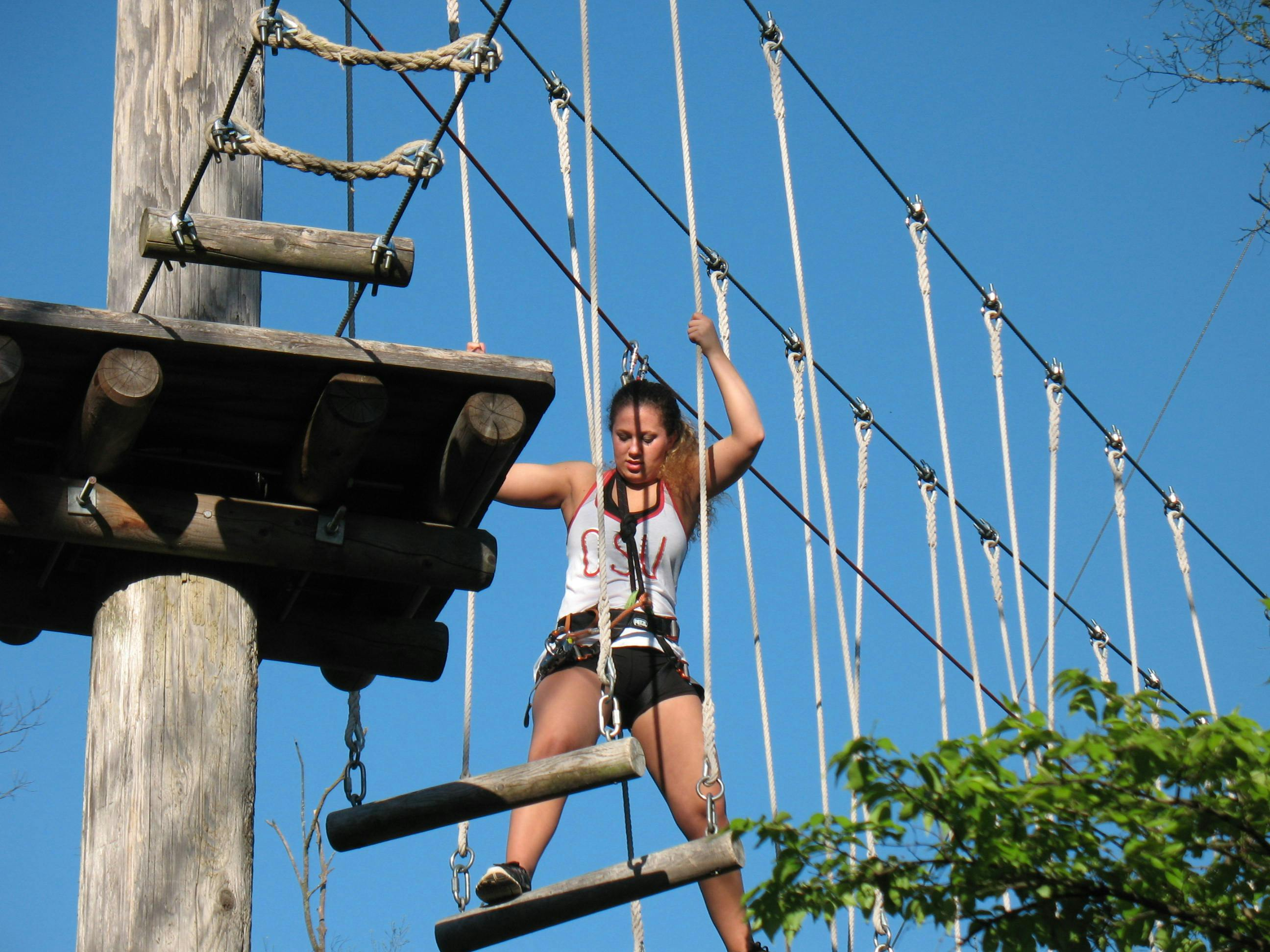 Ziplines & Ropes Course at Nashville Shores Lakeside Resort - Photo 1 of 6